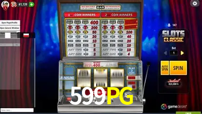 599PG Caça-níqueis de mesa